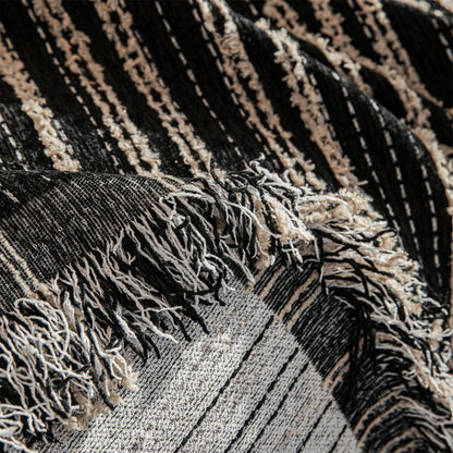 Housse de Canapé en Polaire Jacquard