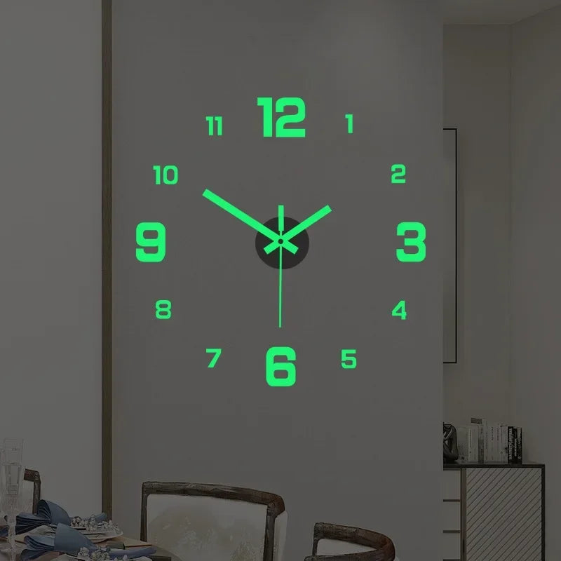 Horloge Murale Lumineuse