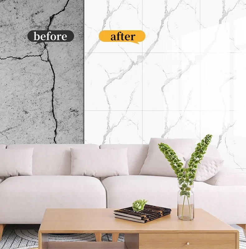 Autocollant Mural et Sol effet Marbre