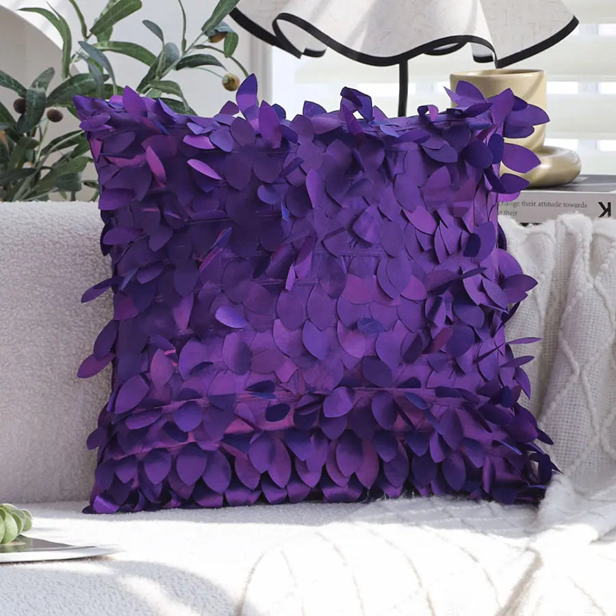Housse de Coussin Décorative en 3D