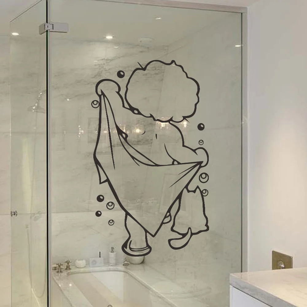 Autocollant Mural Salle de Bain