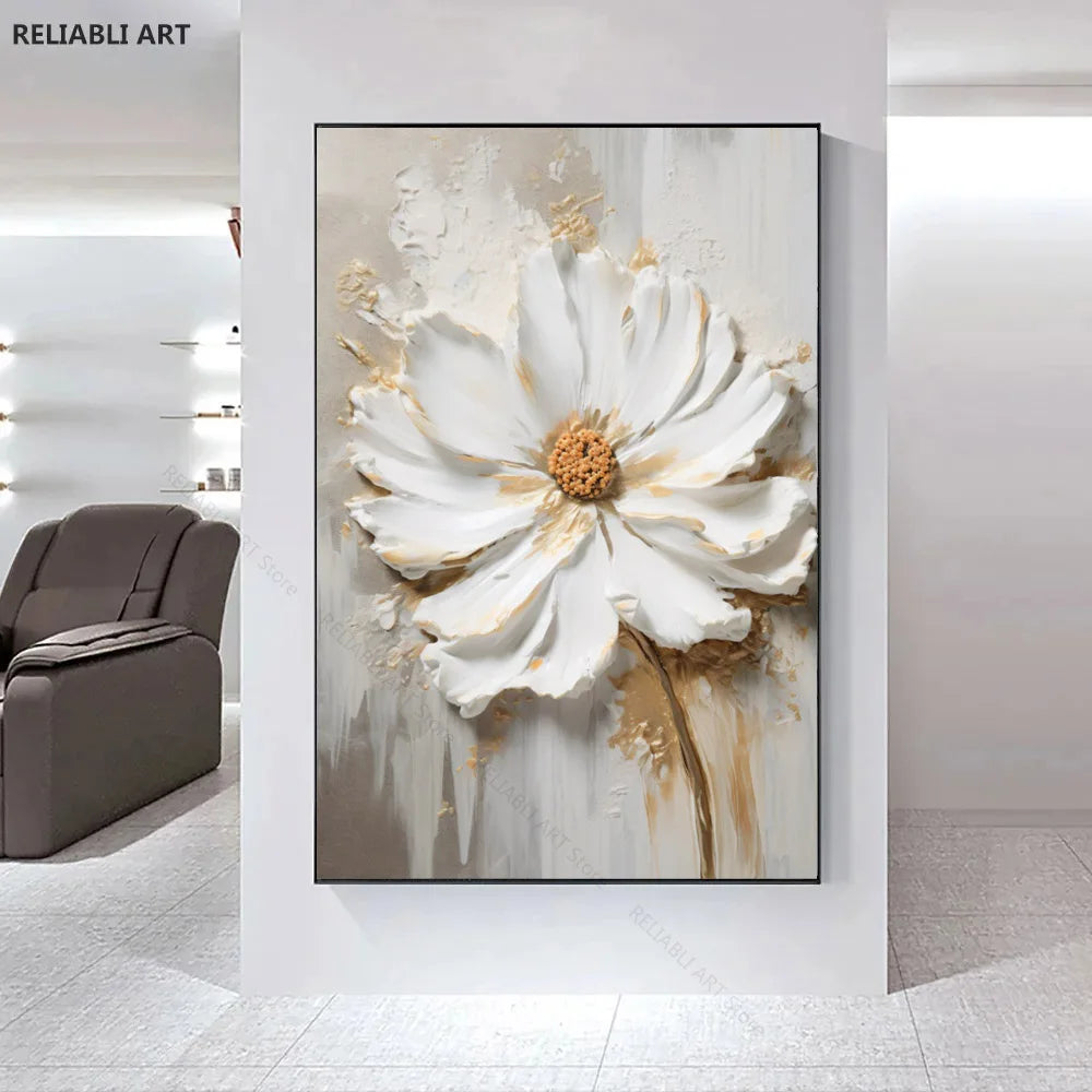 Tableau Moderne Art Fleur