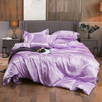 Parure Housse de Couette en Satin