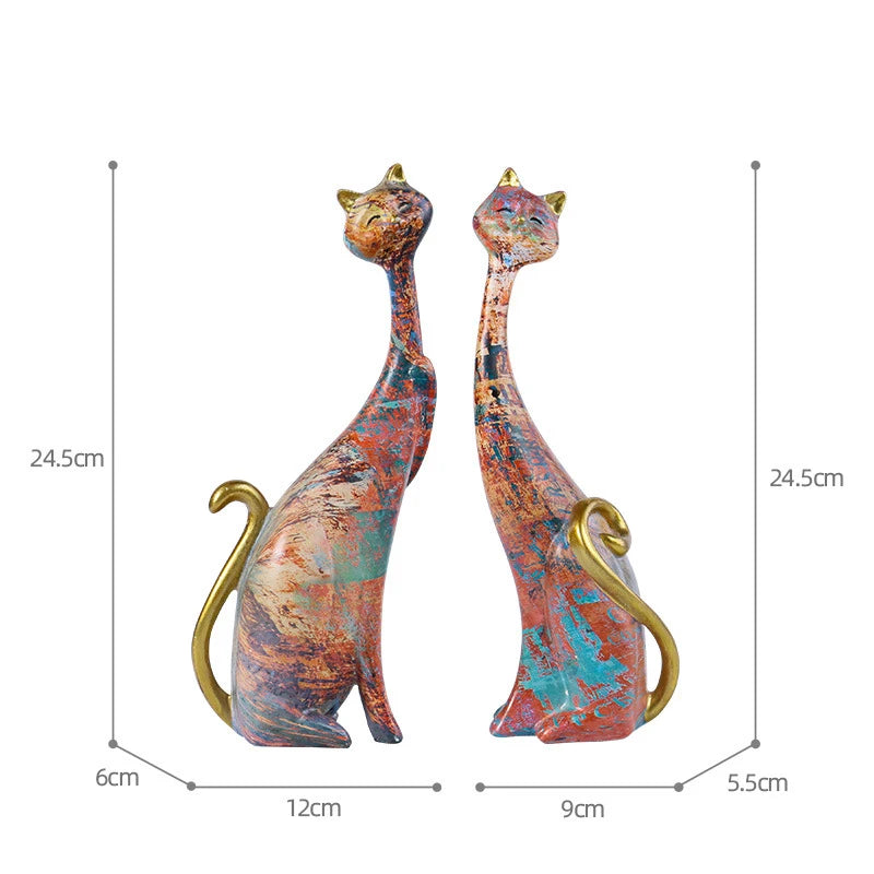 Figurine de Chat graffiti