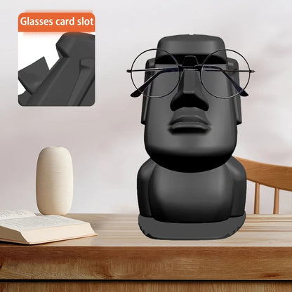 Figurine Statue Porte Lunette