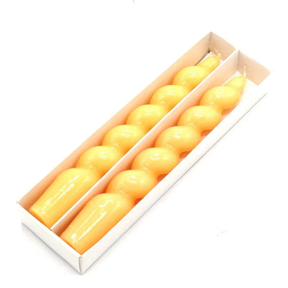 Bougies en spirale 2 pièces