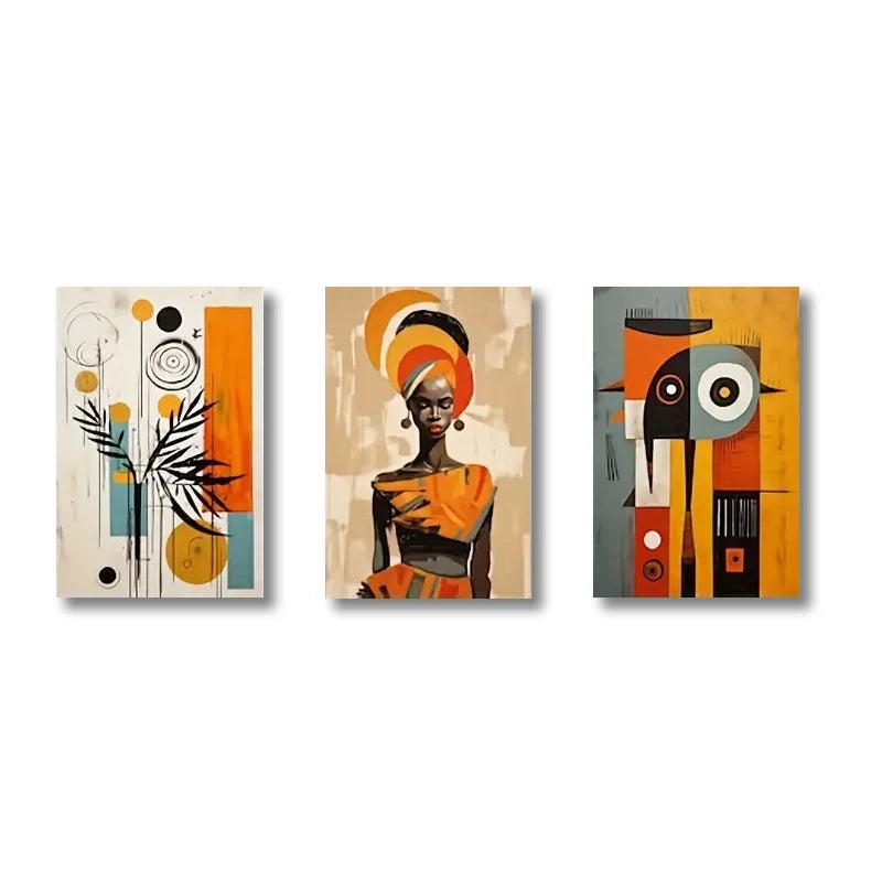Tableau Moderne Art Africain
