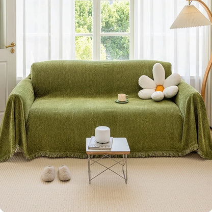 Housse de Canapé en Chenille Simple