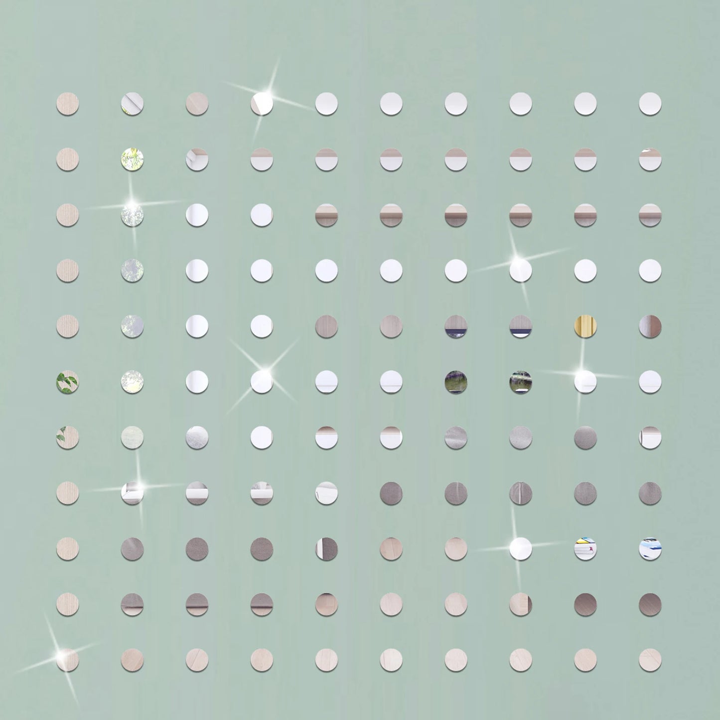 Miroir Décoratif Autocollant 3D