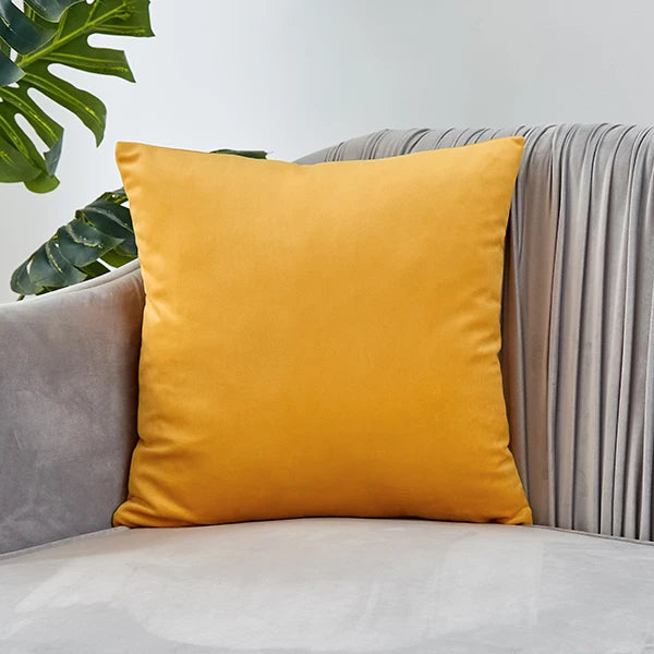 Housse de coussin en velours 40×40 cm