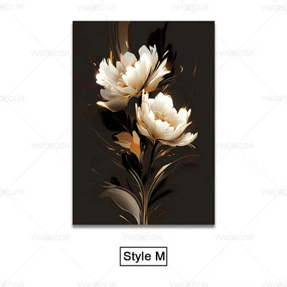 Tableau Moderne Fleur