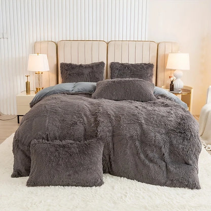 Housse de Couette Luxueuse en Peluche