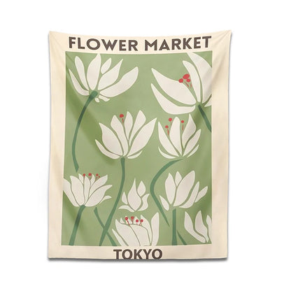 Tenture Murale Floral