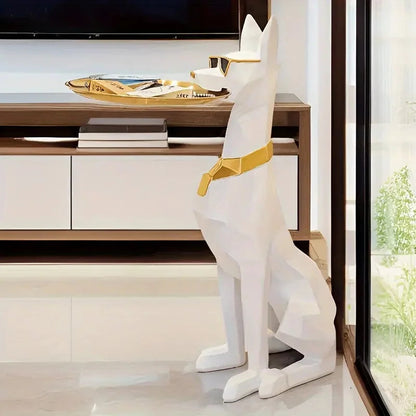 Statue Doberman en Résine