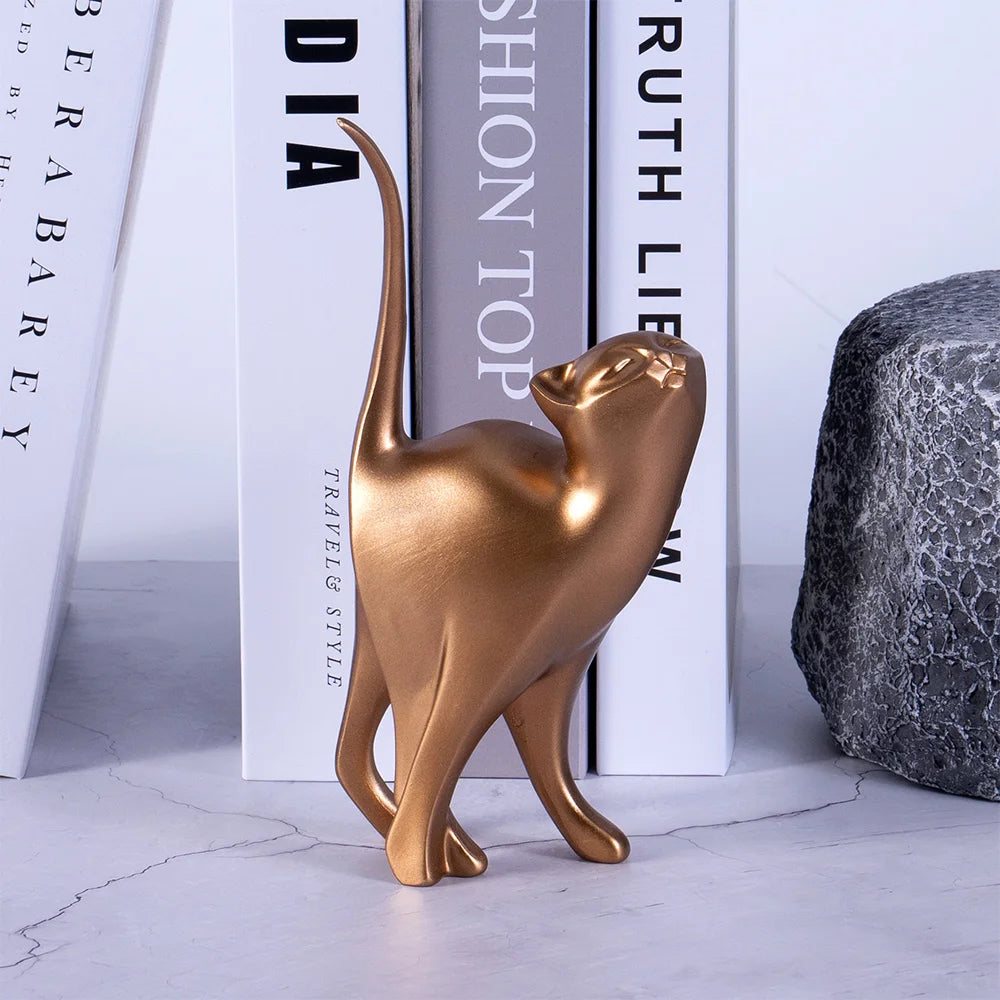 Figurine de Chat Décoration Intérieure