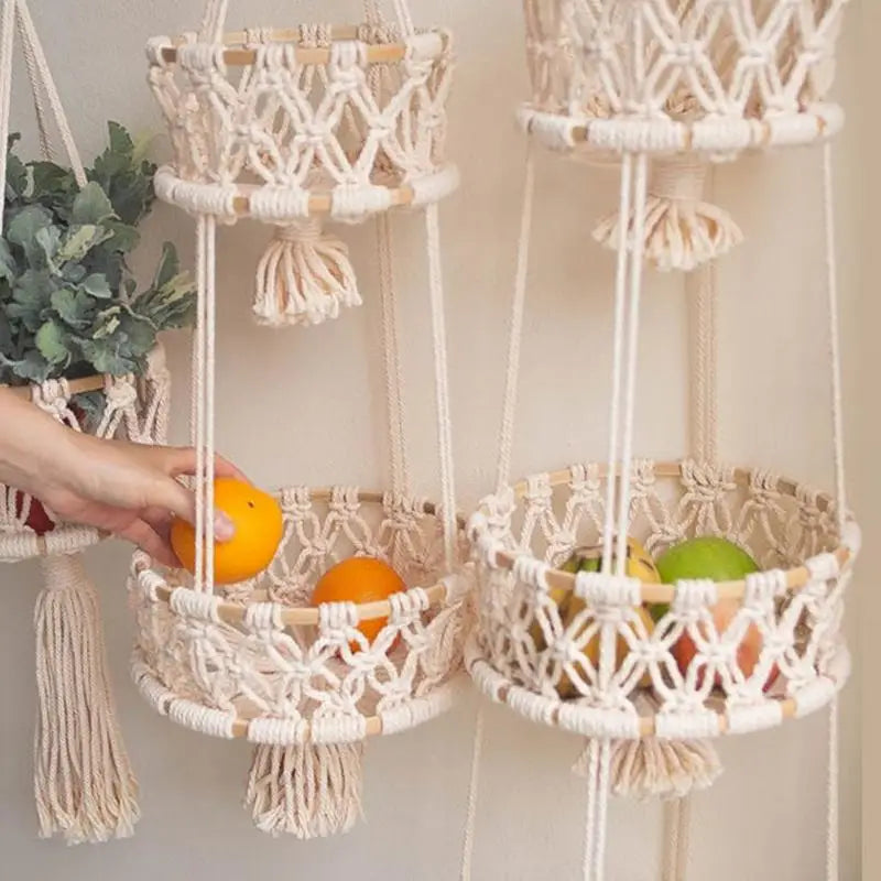 Macramé Hamac à Fruit