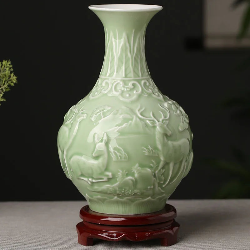 Vase décoratif en Céramique Jingdezhen