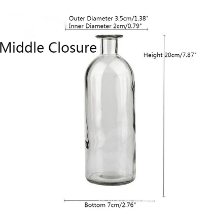 Vase en Verre Coloré style Nordique