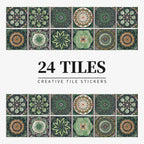 Autocollant Mural Effet carrelage