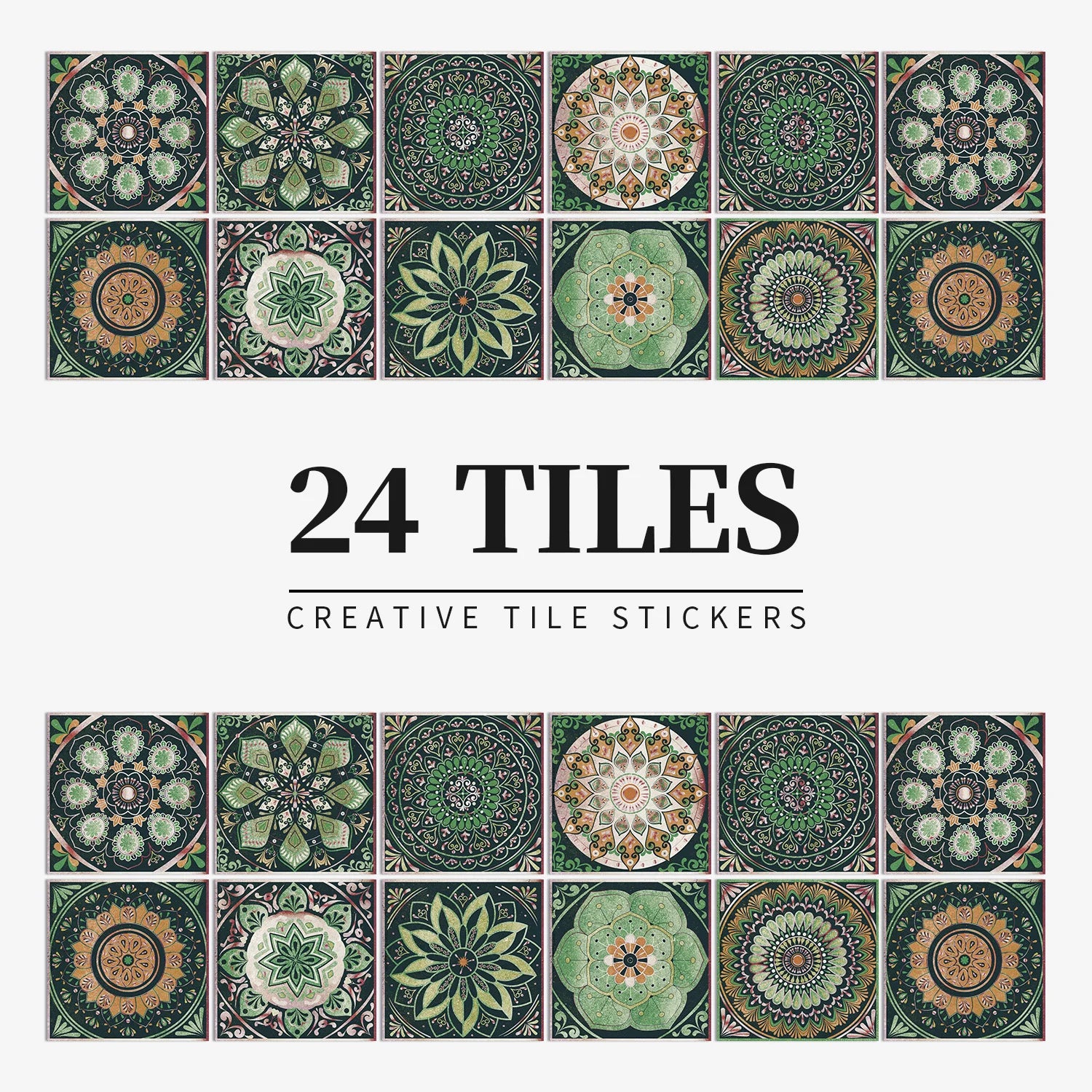 Autocollant Mural Effet carrelage