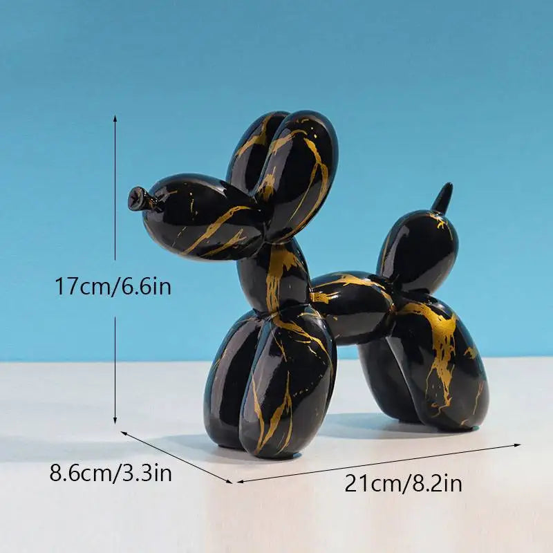 Figurine de Chien ballon  Graffiti