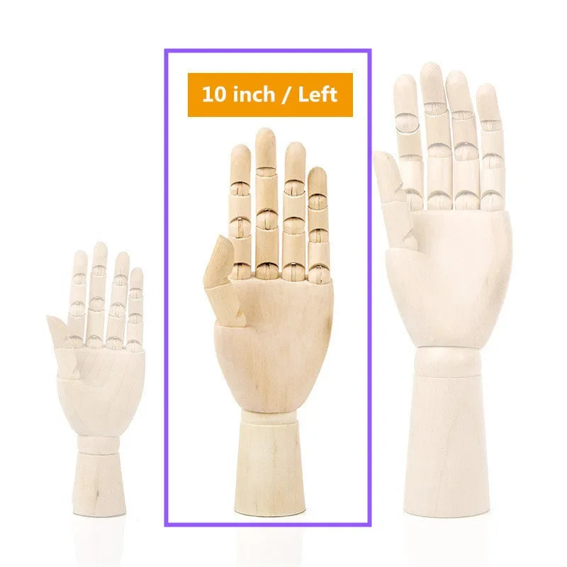 Figurine en Bois Articulé