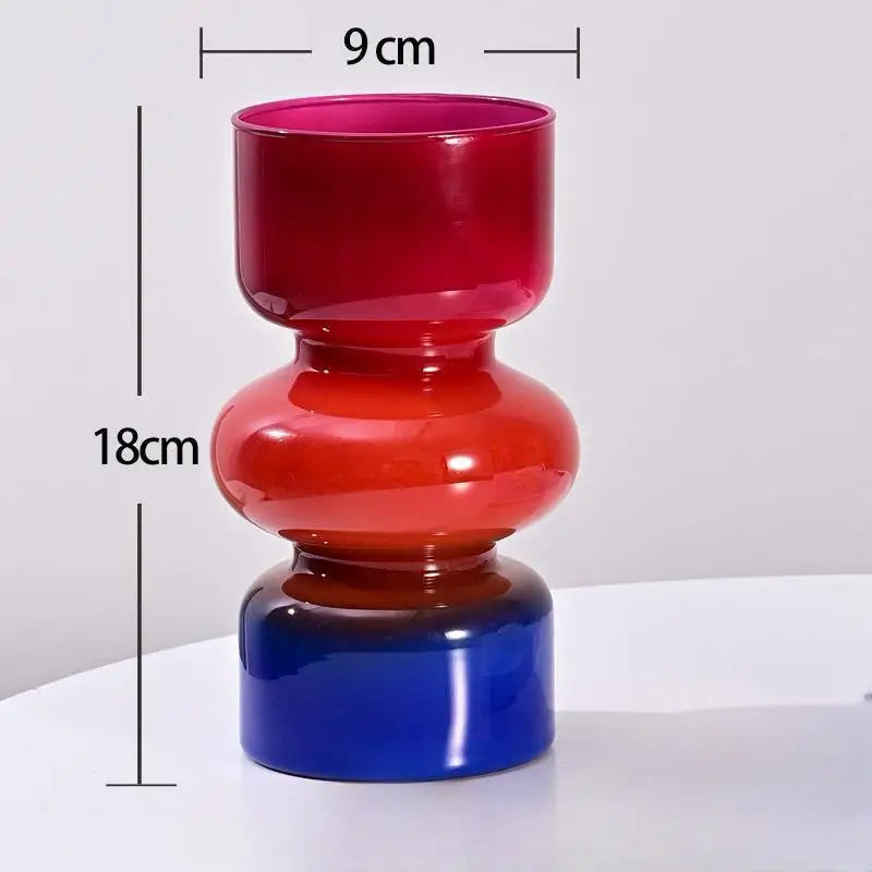 Vase en Verre style Nordique pour  plantes hydroponique