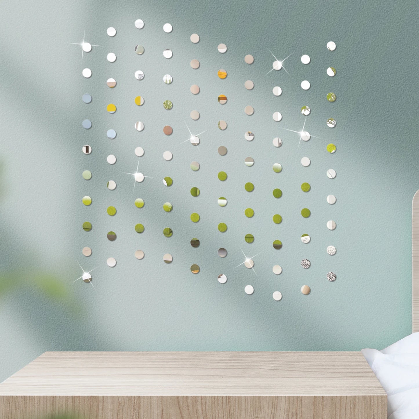 Miroir Décoratif Autocollant 3D