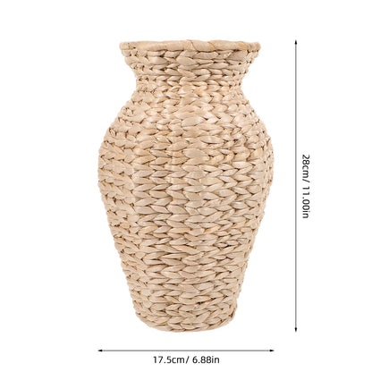 Vase en Osier Tressé