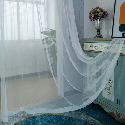 Rideaux en Voile Transparent
