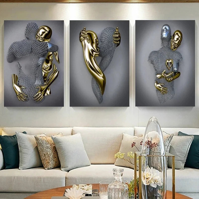 Tableau Moderne Design Couple