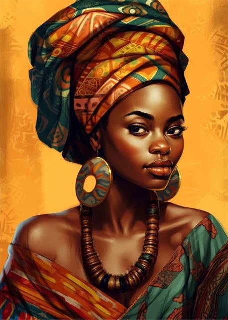 Tableau Moderne Art Africain