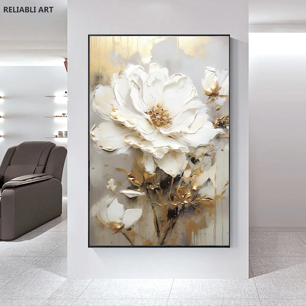 Tableau Moderne Art Fleur