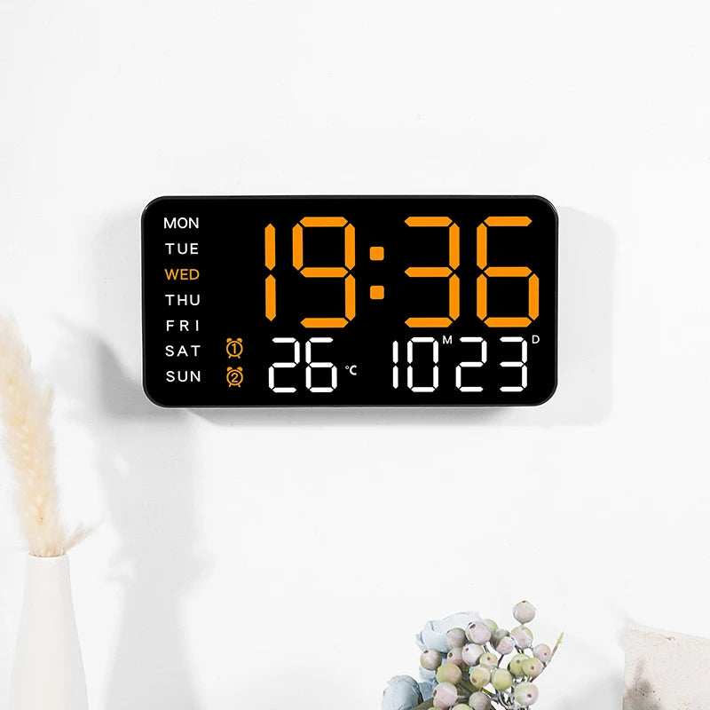 Horloge Murale Numérique LED