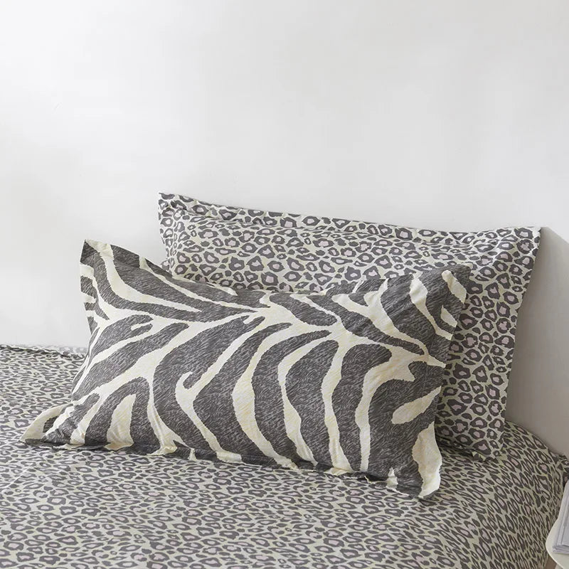 Parure Housse de Couette à Motif