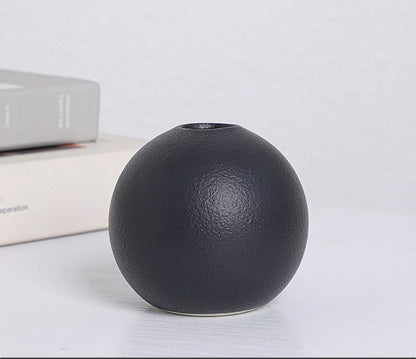 Vase en Céramique Rond