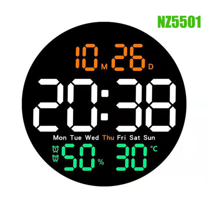Horloge Murale Rond LED
