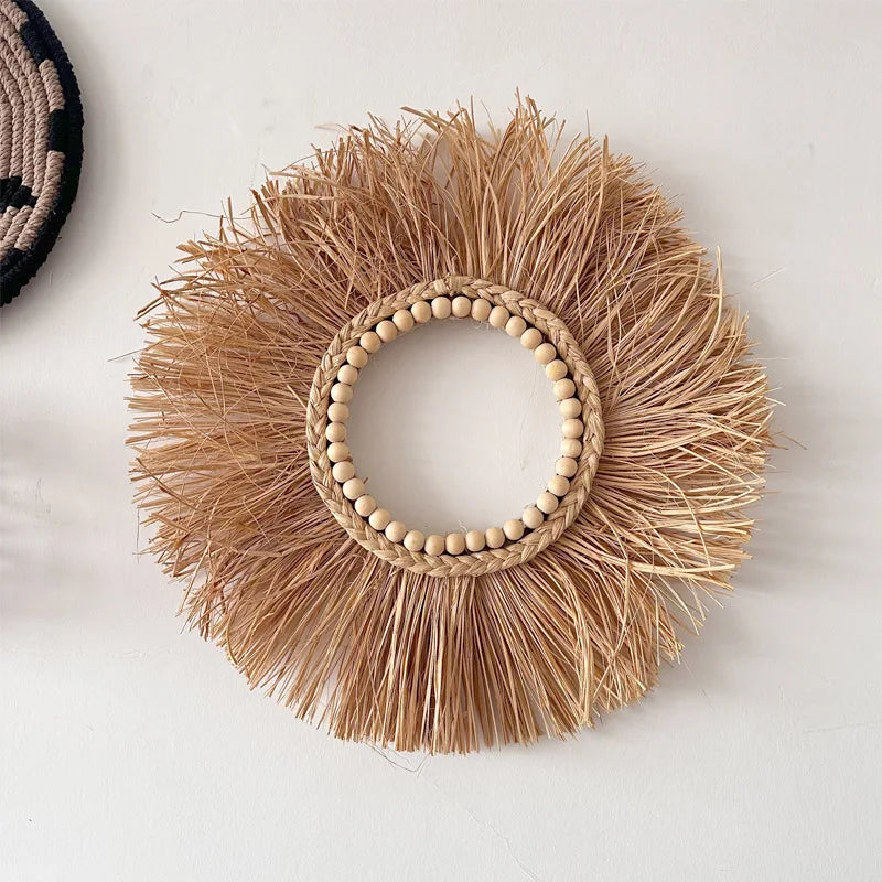 Décorations Murales  en raphia