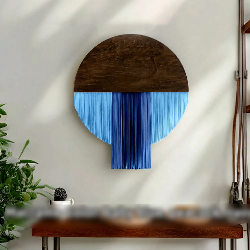 Macramé Murale grand format Coloré