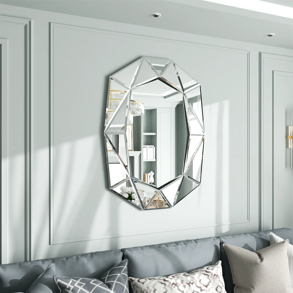 Miroir Décoration Asymétrique
