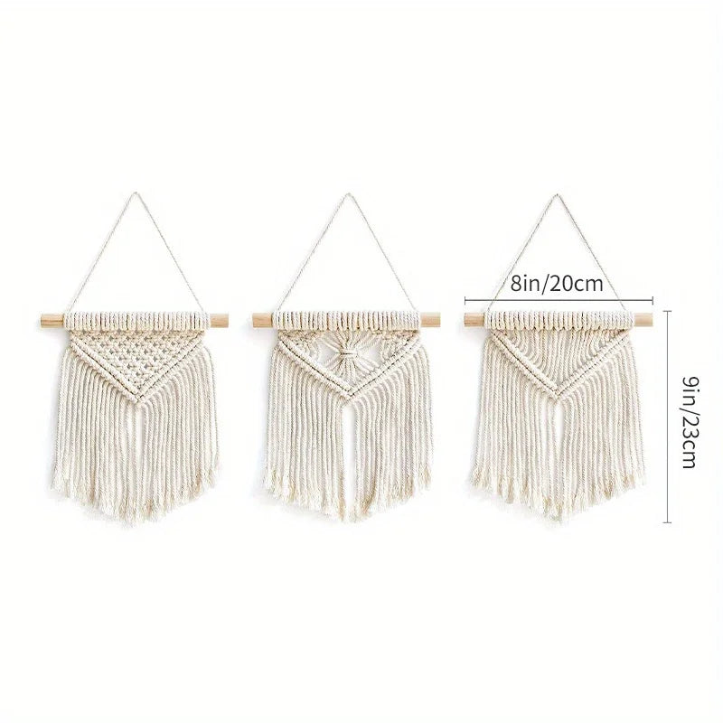 Macramé Mural Tissé