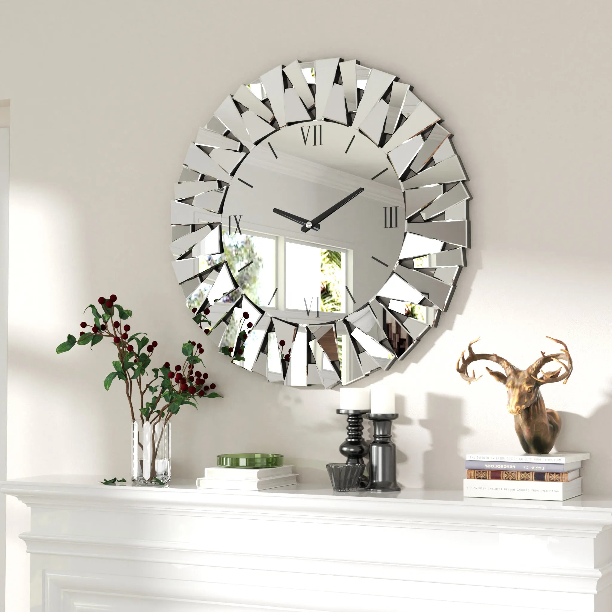 Grande Horloge murale moderne