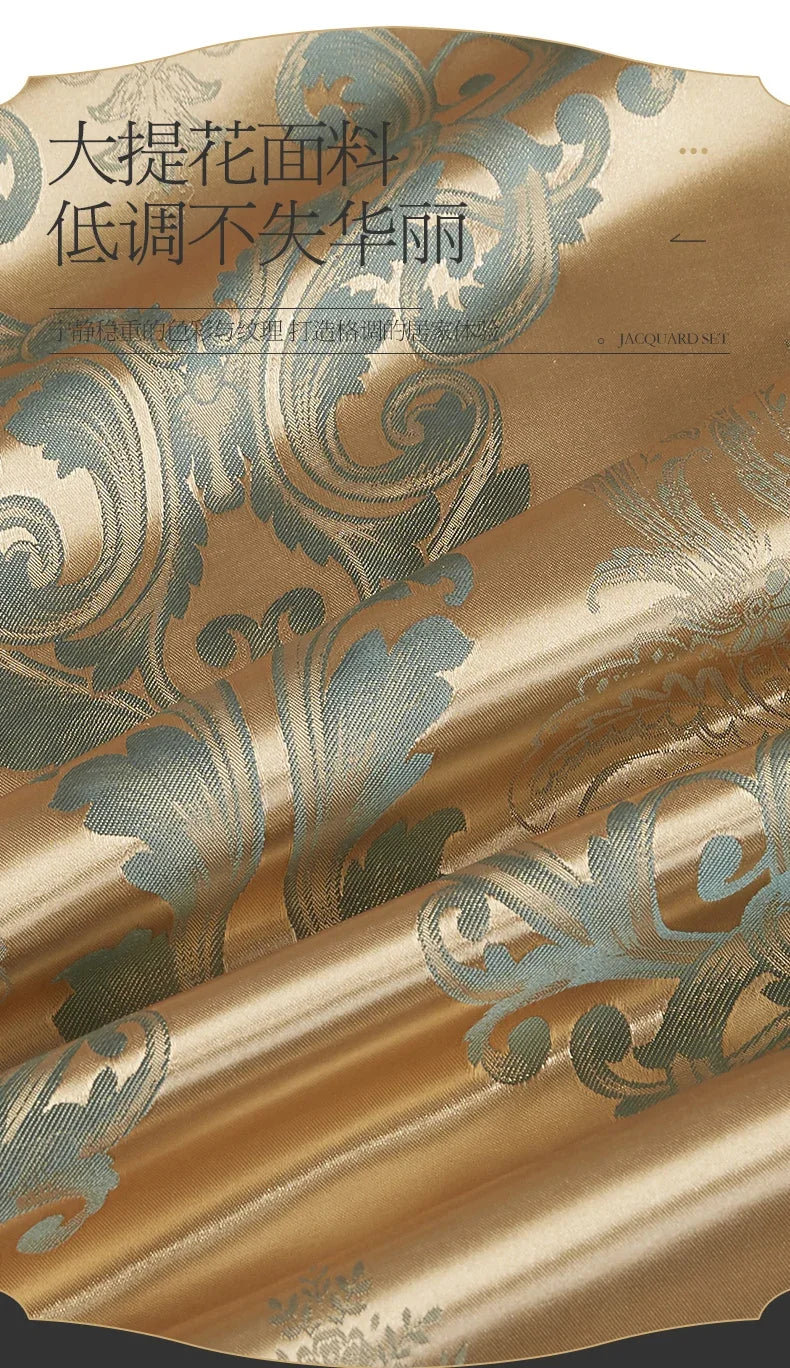 Parure Housse de Couette en Satin
