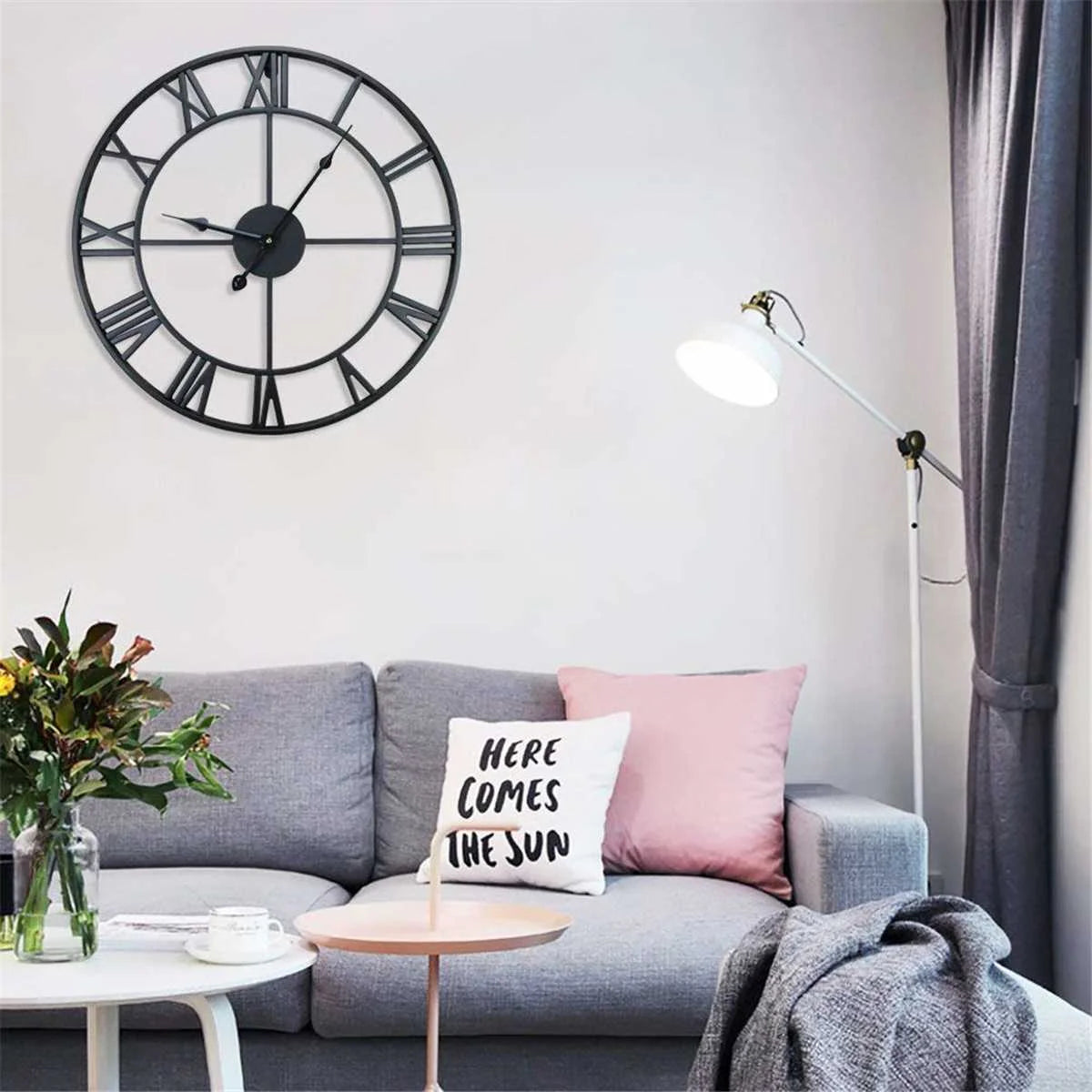 Horloge Murale 3D grand format