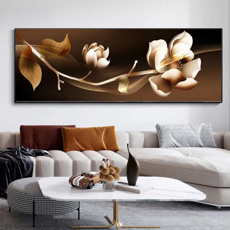 Tableau Moderne Design Fleur