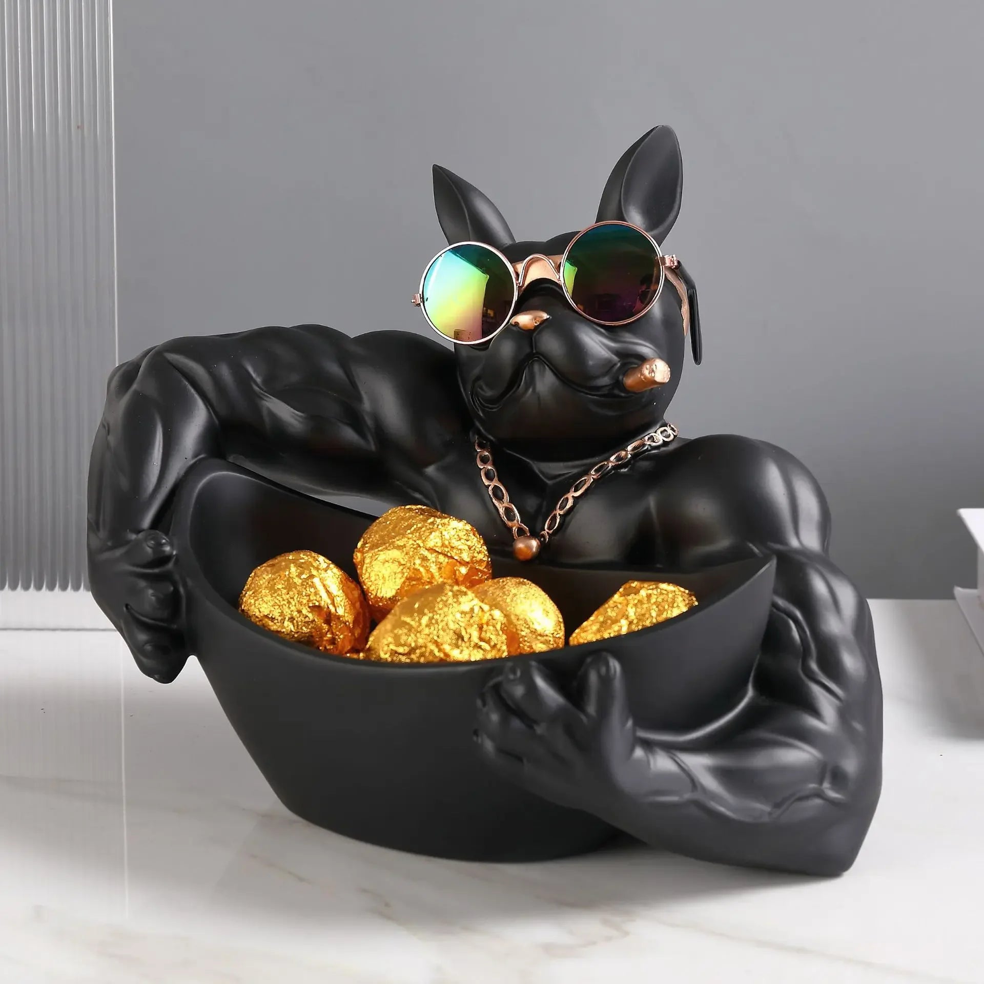Figurine de Chien de Rangement