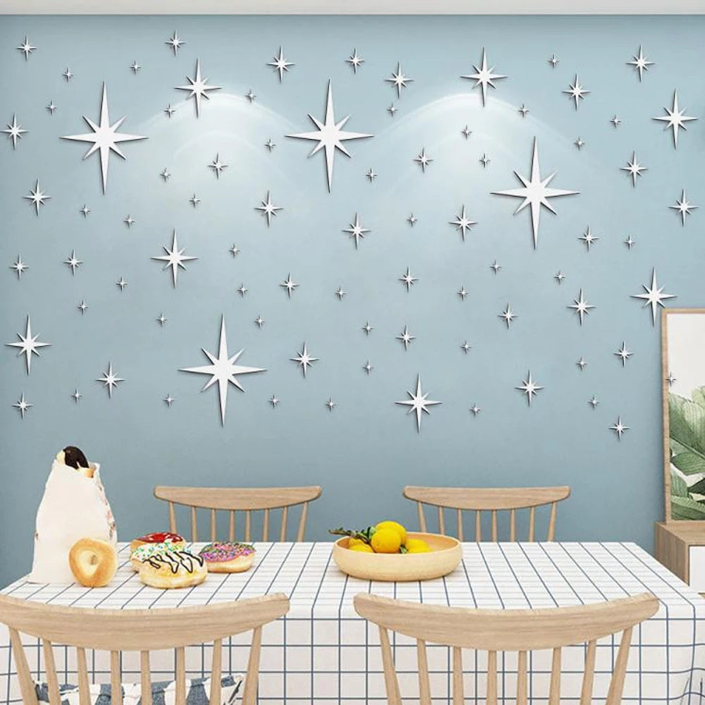 Autocollant Mural Décoration Etoile