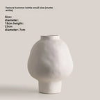 Vase en Céramique motif Martelé