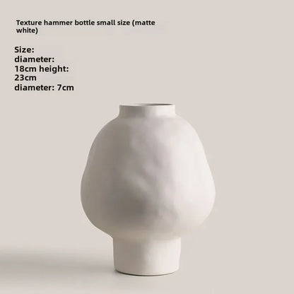 Vase en Céramique  Martelé