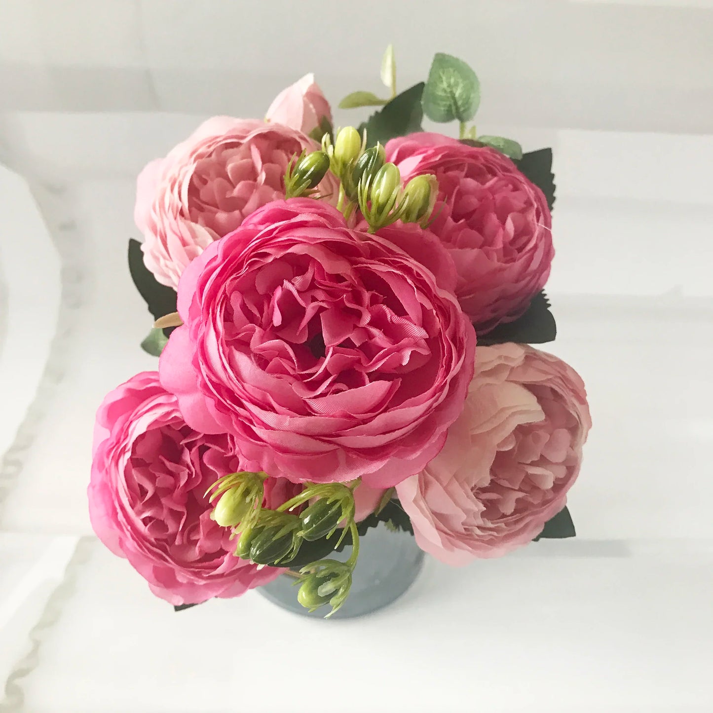 Fleur Artificielle Bouquet Pivoine
